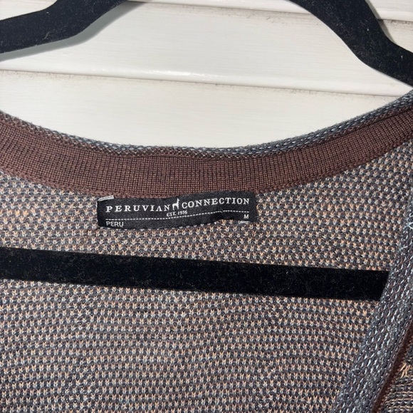 Peruvian Connection Pima Cotton Knit Tunic Medium !! - Picture 4 of 6